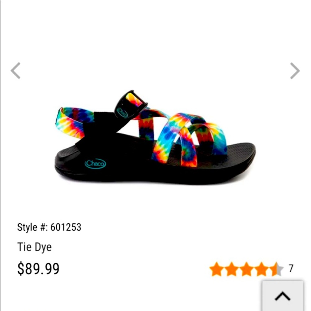 BNWT! Chaco Z/Boulder 2 Sandal - Tie Dye. Incredibly comfortable!